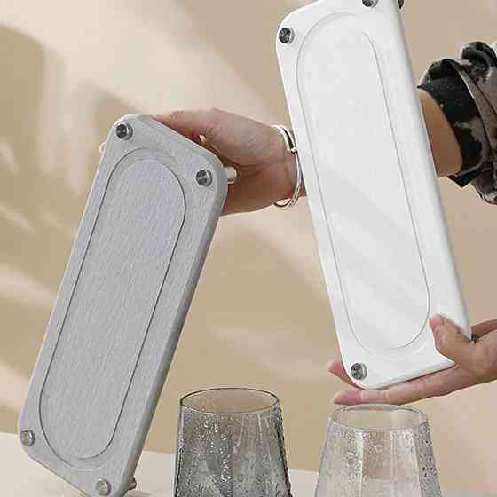 Набор для ванной комнаты и душа коврик для ног,подставка,накладка-коврик на раковину,цвет темно-серый Каменец-Подольский