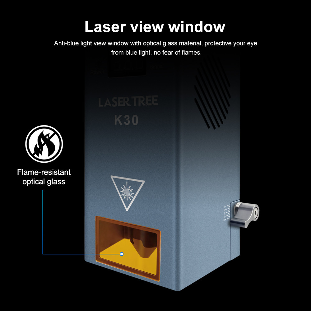 Лазерний різак Laser Tree K30 з подачею повітря Київ - фото 6