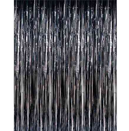 Дождик для фотозоны 3 м на 1 м черный Киев