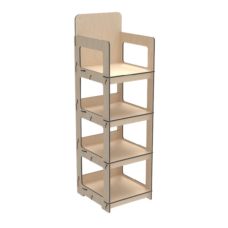 Стеллаж из фанеры EKOSTAR 400х450х1400 Киев - изображение 3