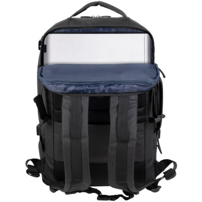 Рюкзак для ноутбука RivaCase 17.3" 8465 Tegel, Black ECO (8465Black) Вінниця - фото 4
