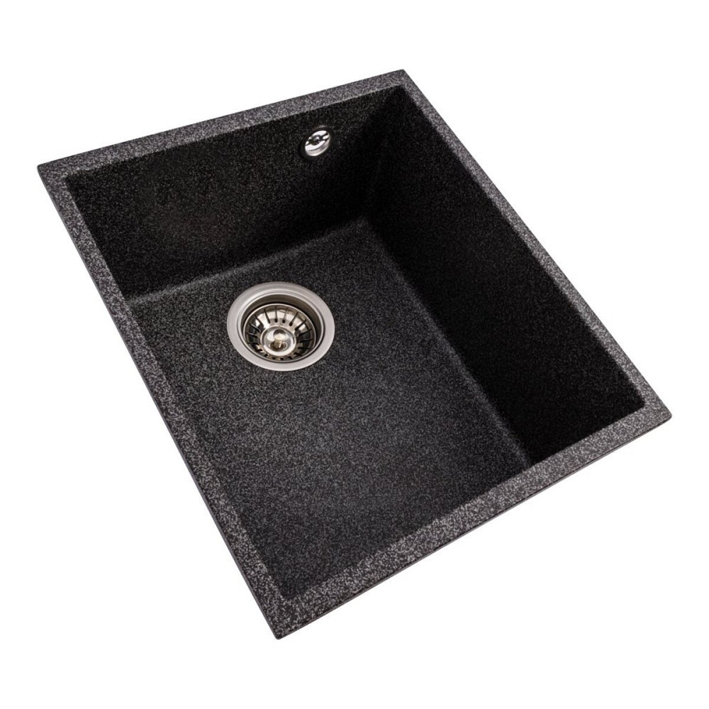 VALESO Гранітна мийка для кухні VALESO ROXY 3744 матова Графіт Київ - фото 2
