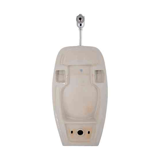 Пісуар підвісний Qtap Crow з краном-дозатором 390х330х660 White QT0588112HW Київ