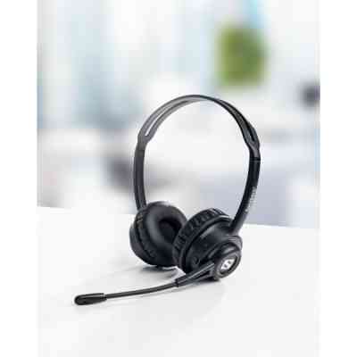 Навушники Sandberg Wireless Headset ANC+ENC Bluetooth Black (126-44) Вінниця