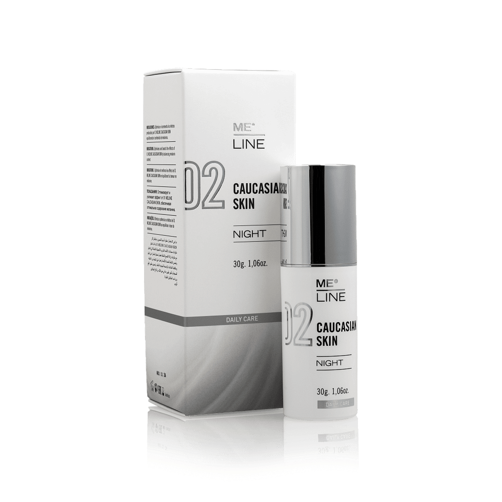 Нічний пептидний крем для усунення пігментації 02 Caucasian Skin Night Me Line, 30 г Дніпро - фото 1