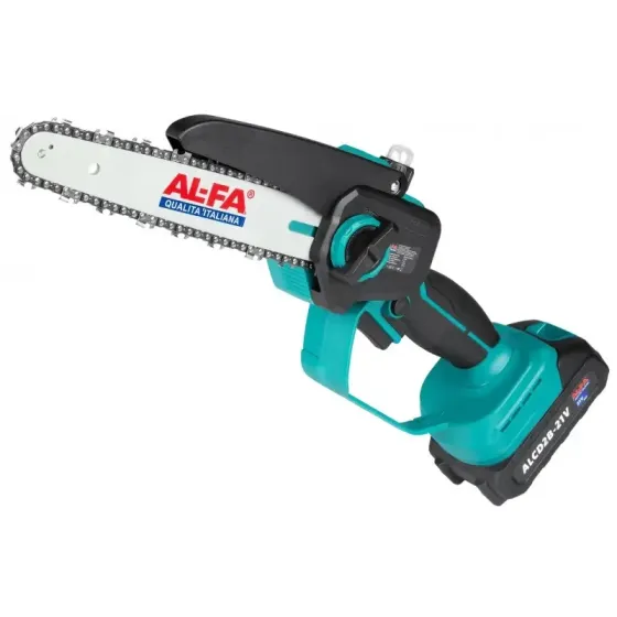 Аккумуляторная мини-пила AL-FA – 21V, бесщеточный двигатель, веткорез с 2 шинами Львов
