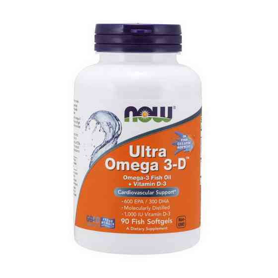 Ultra Omega 3-D (90 fish softgels) Луцк