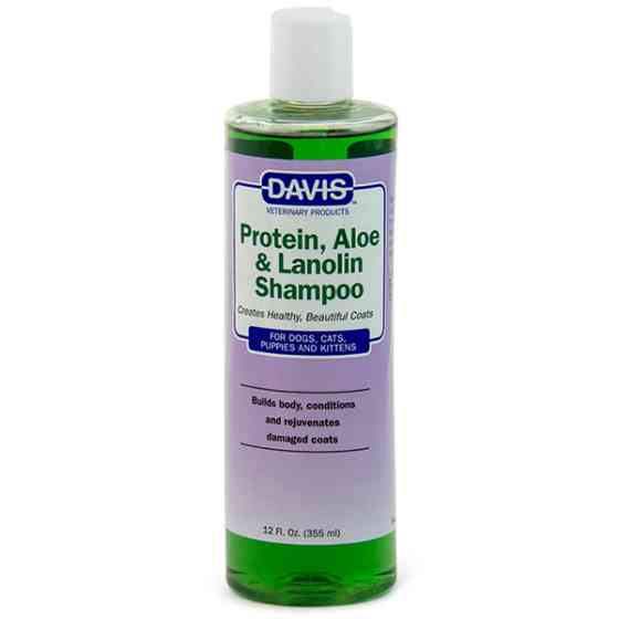 Davis Protein & Aloe & Lanolin Shampoo ДЕВІС ПРОТЕЇН АЛОЕ ЛАНОЛІН шампунь для собак і котів, концентрат Київ