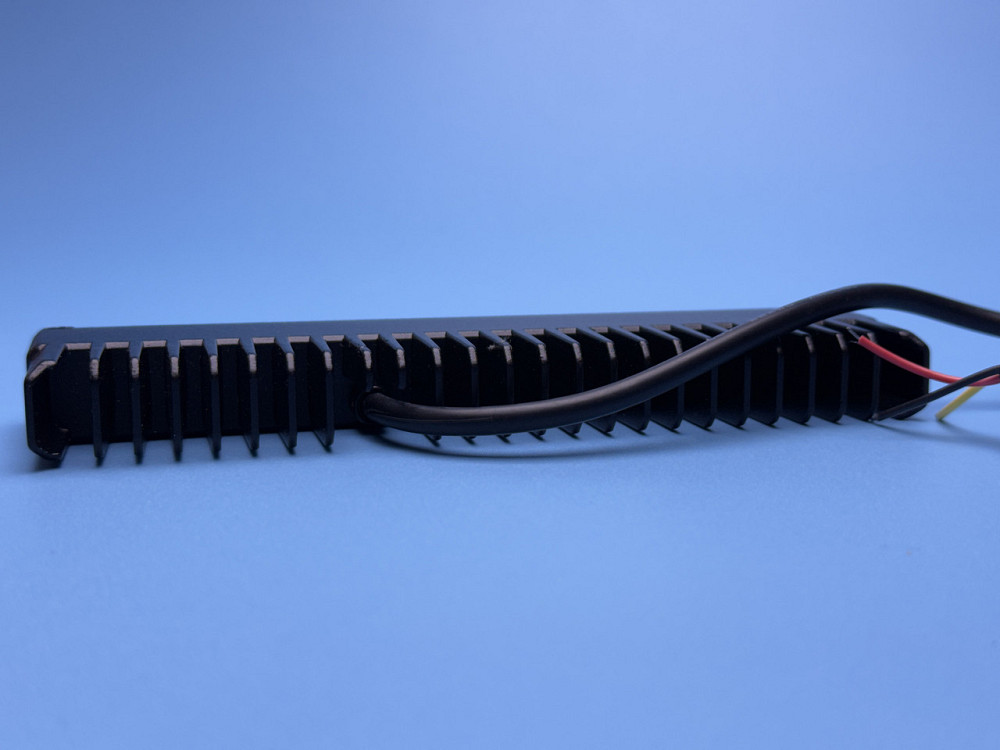 Фара рабочего света LED однорядная 160 мм SPOT — 10 диодов с линзой (Белый + Желтый свет), четкая СТГ Харьков - изображение 4