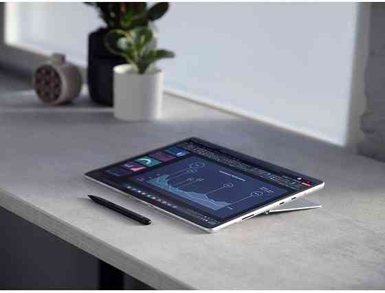 Стилус Microsoft Surface Slim Pen 2 Чорний 4096 рівнів тактильний мотор магнітна зарядка сумісний із Surface Pro Київ