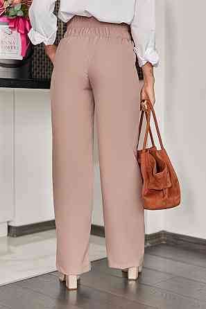Штани жіночі широкі "Intro" | Норма і батал Бежевий, 42-44 Київ