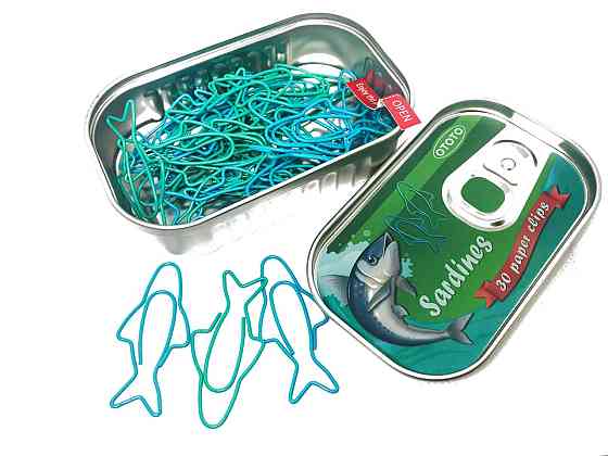 Набор канцелярских скрепок 