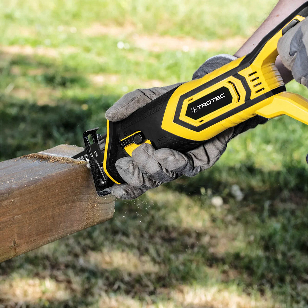 Пила сабельная аккумуляторная Trotec PRCS 10-20V + кейс (4431000110) Винница - изображение 14