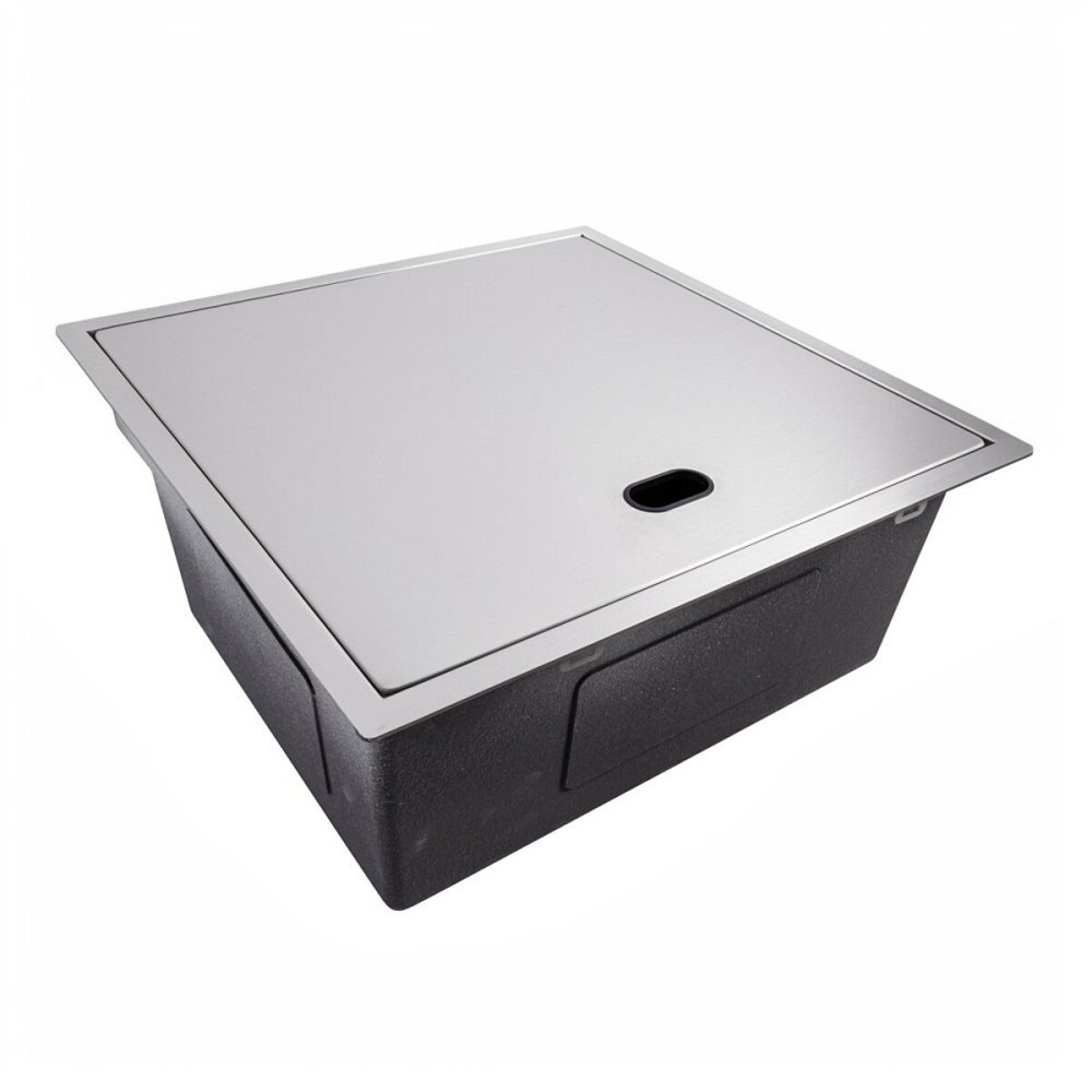 VALESO Кухонна мийка CM 50*50 прихована нержавійка VALESO Handmade (змішувач в комплекті) Київ - фото 8