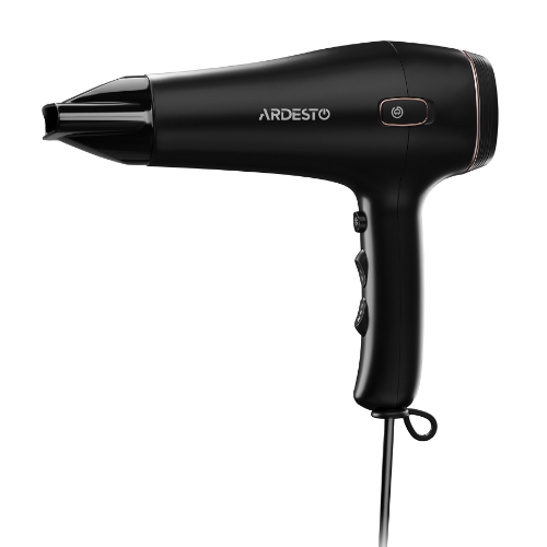 Фен для волосся 1750-2100W (2 швидкості/3 темпер.режими) чорний HD-Y210 Ardesto Житомир - фото 1