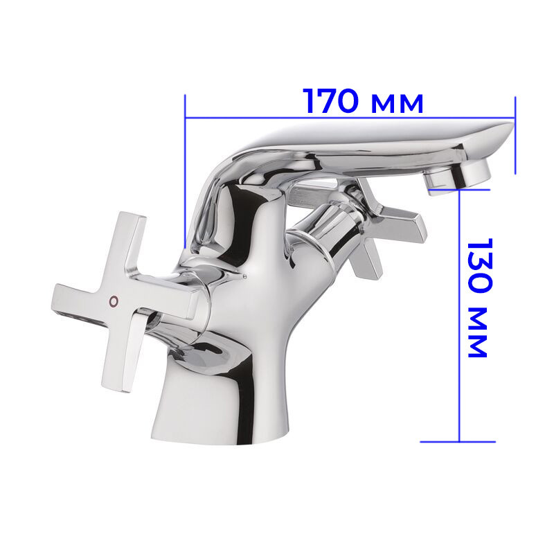 Смеситель для умывальника Mixxus GALAXY 161 Premium MI0620 Харьков - изображение 2