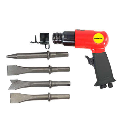 Молоток пневматичний із набором зубил 4 шт AIRKRAFT RP7621 Одеса - фото 1