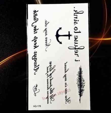 Тимчасове тату 10*6см Київ