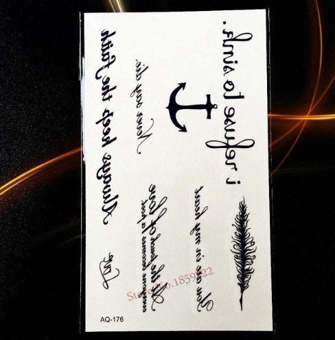 Тимчасове тату 10*6см Київ - фото 1