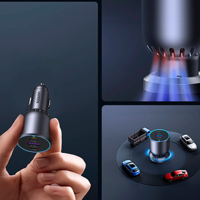 Зарядное устройство Ugreen 3xUSB 130W (2xUSB-C+USB-A) QC3.0 (EC705) (35025) Винница - изображение 6