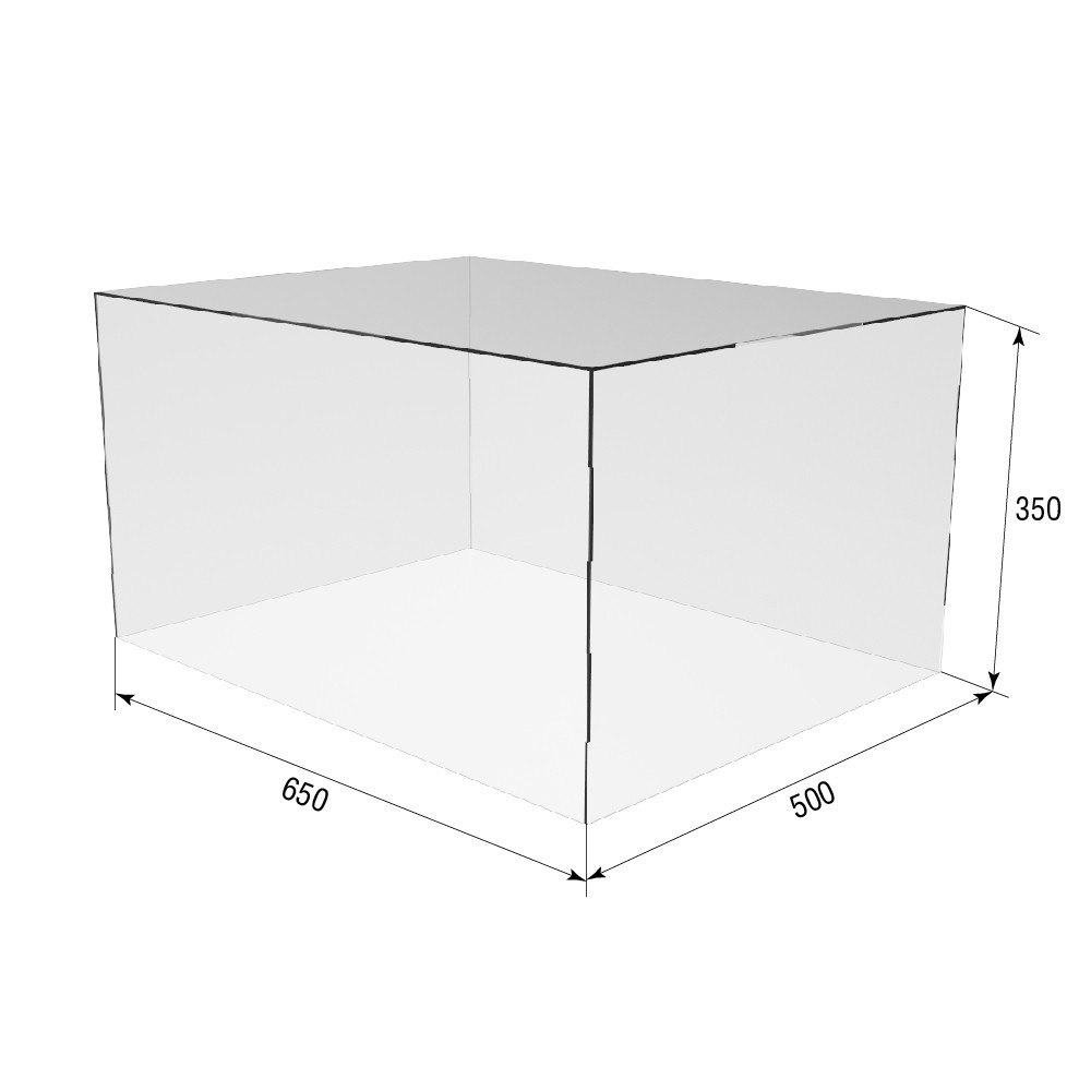 Коробка акриловая EKOSTAR 650х500х350 Киев - изображение 3