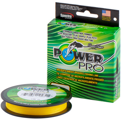 Шнур Power Pro Hi-Vis Yellow 135m 0.06mm 6.5lb/3.0kg (2266.78.50) Винница - изображение 1