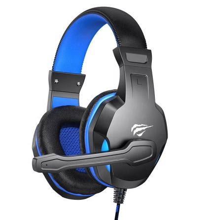 Навушники Havit HV-H763d з мікрофоном AUX чорний/синій Житомир