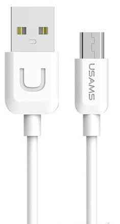Кабель USAMS Micro USB U-Turn US-SJ098 White Київ