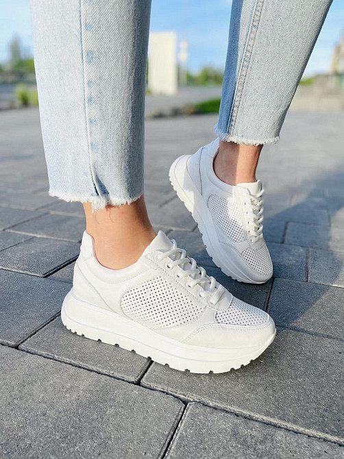 Arcoboletto Кросівки жіночі Arcoboletto 809 ST білі (весна-літо, шкіра натуральна) (5040) Коломыя - изображение 5