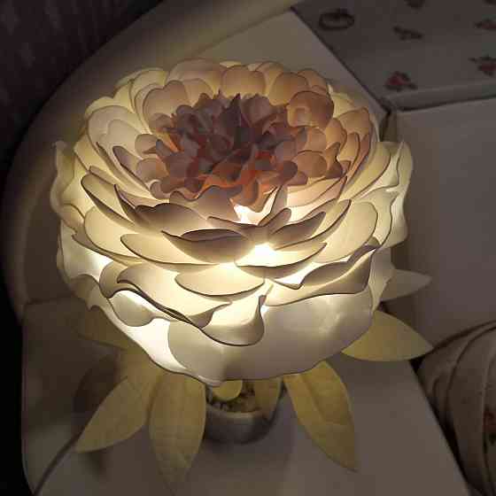 Світильник-нічник "Сніжний піон" Дніпро