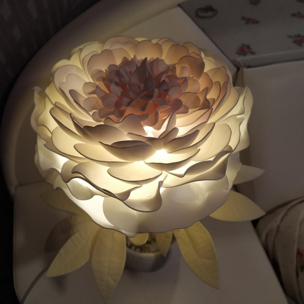 Світильник-нічник "Сніжний піон" Дніпро - фото 3