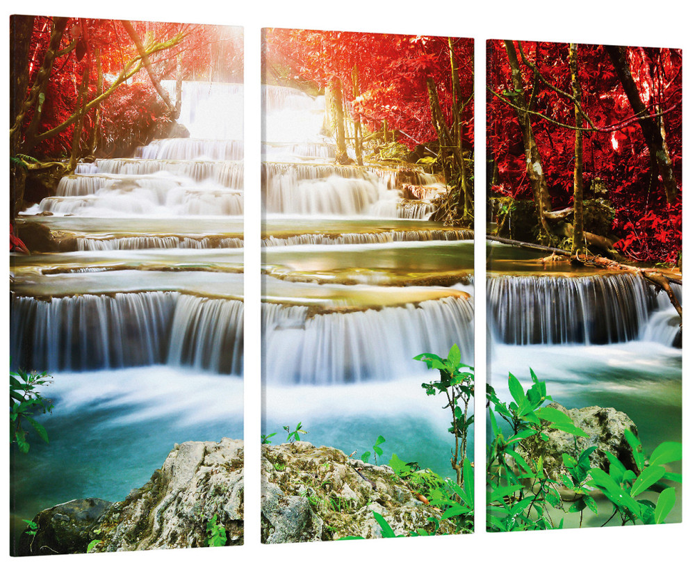 Модульна картина Природа Водоспад Art-191_XXL Київ - фото 1