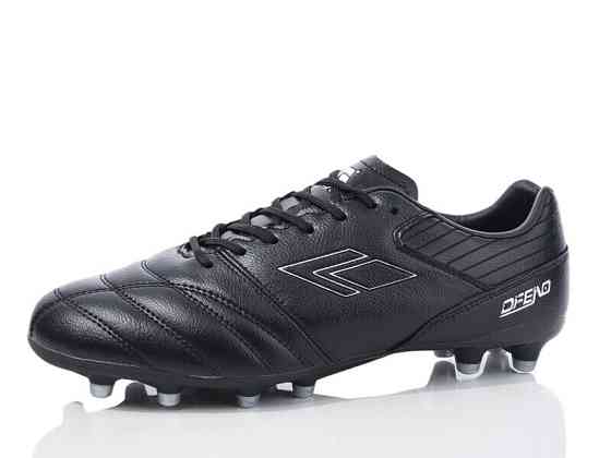 Бутси (копи) для футболу дорослі Restime DIMB25626-2 black-silver р. 41-45 Вишнёвое