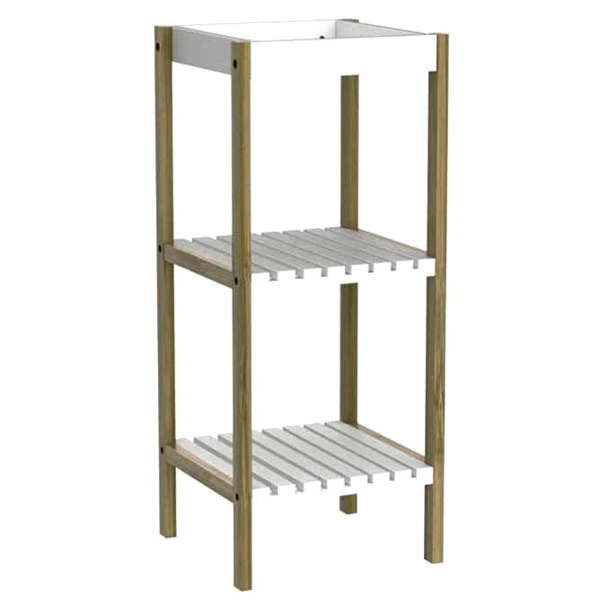 Етажерка для ванної "Тамія" палісандр-зефір Миколаїв - фото 1