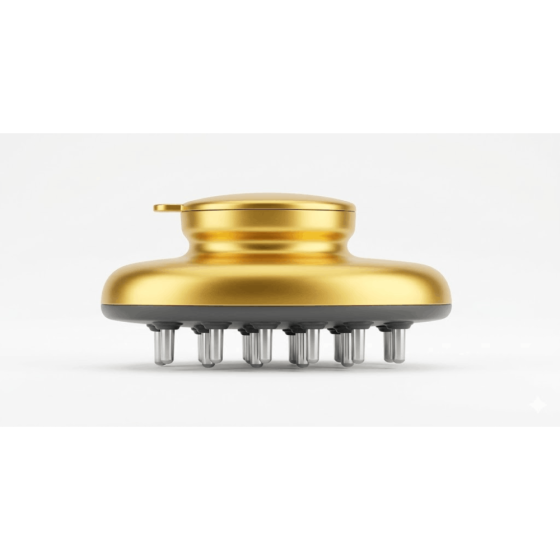 Електричний масажер для шкіри голови TS-5564 вібромасажер для росту волосся та релаксації з USB зарядкою Одеса