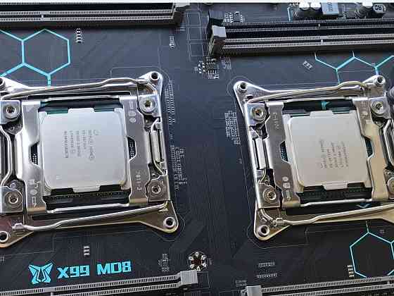 Комплект Machinist X99 MD8 Dual + 2шт Xeon E5-2673v4 40 ядер/80 потоки. Київ