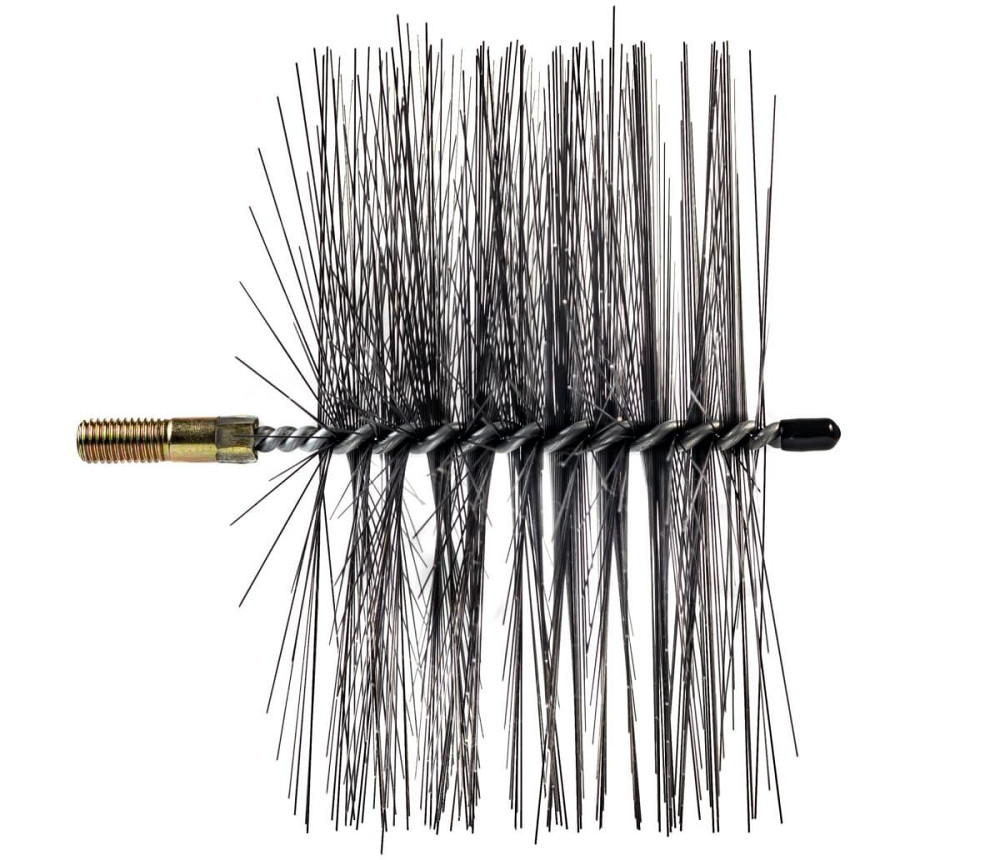 Металева щітка для чищення димоходу Ecodym 180 мм Київ - фото 4