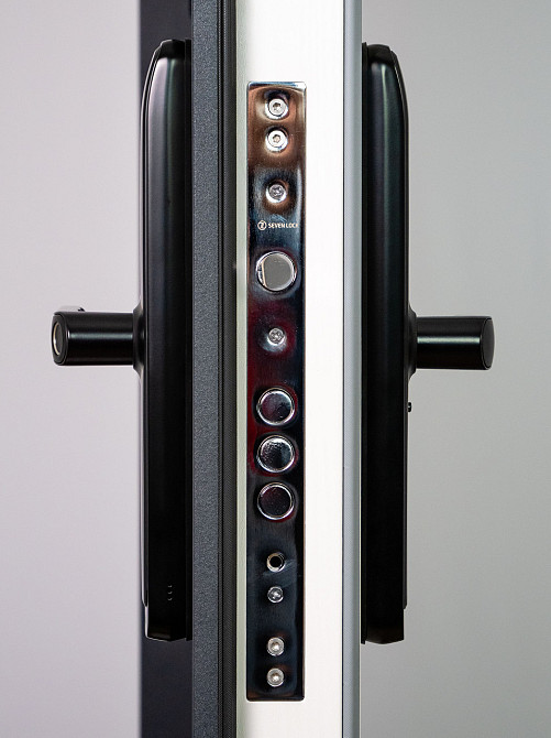 Розумний дверний біометричний замок SEVEN LOCK SL-7767BFW-T Київ - фото 8