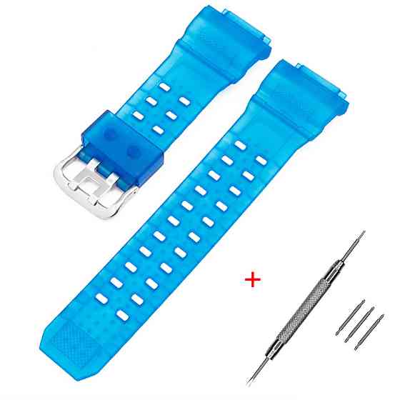 Ремешок для Casio G-Shock GW-9400 Transl Blue SI SBR Киев