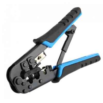 Инструмент Merlion RJ-45 (8P8C), RJ-12/11 (6P6C), 4P/6P/8P, с храповиком (YT-HT-5684R / 15317) Винница