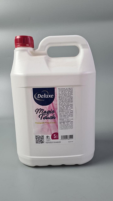 Жидкое мыло крем Deluxe 5 л. Magic Touch (1 шт) Харьков - изображение 1