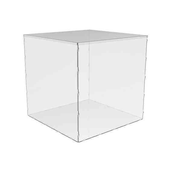 Коробка акриловая EKOSTAR для цветов 600х600х600 с крышкой Киев