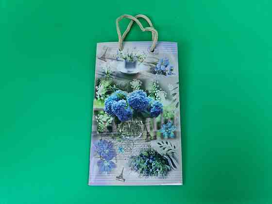 Пакет паперовий подарунковий малий 11/18/5 (арт М074) (12 шт.) Харків