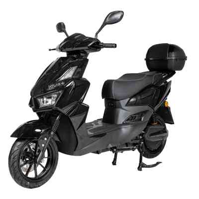 Электроскутер Atlas Tiger Box 2000W Plus Black (3121) Винница