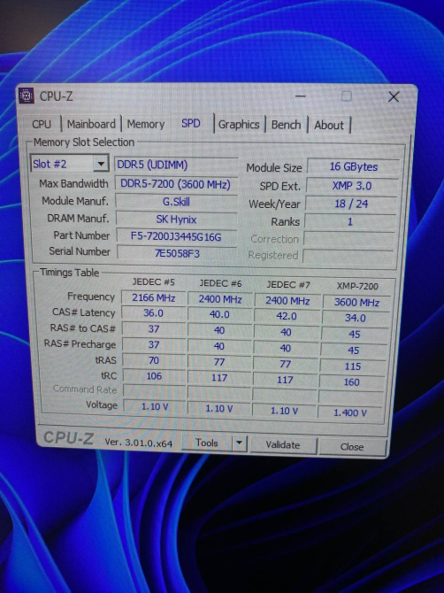 Уценка Оперативная память G.SKILL DDR5 32 ГБ (2×16 ГБ) 7200 МГц, комплект RAM для ПК, Dual Channel Киев - изображение 4