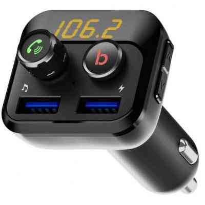 FM модулятор Grand-X 98GRX MegaBass, Bluetooth V5.0 MicroSD, 2USB , MegaBass, han (98GRX) Вінниця