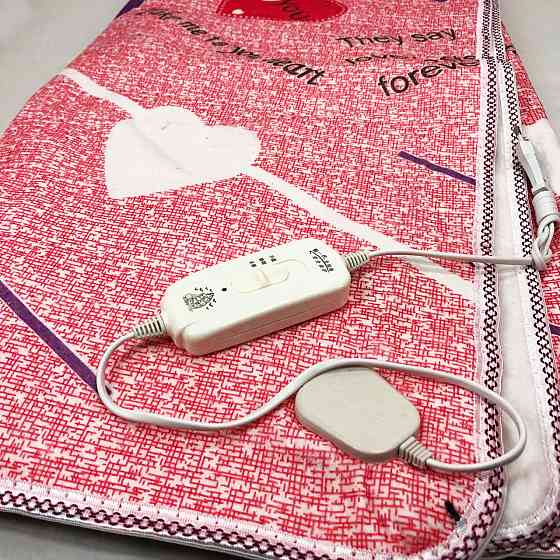 Електрична ковдра для тепла, Ковдра електрична односпальна, Простирадло електричне з трьома режимами SX-46 Львів