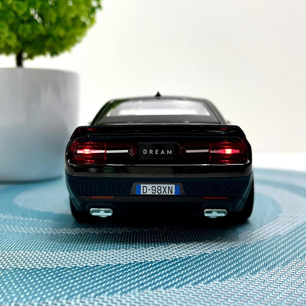 Машинка металева Авто Експерт Chevrolet Camaro 1:24 відчиняються двері капот багажник світло/звук Чорна (GT-12099) Чернігів - фото 9