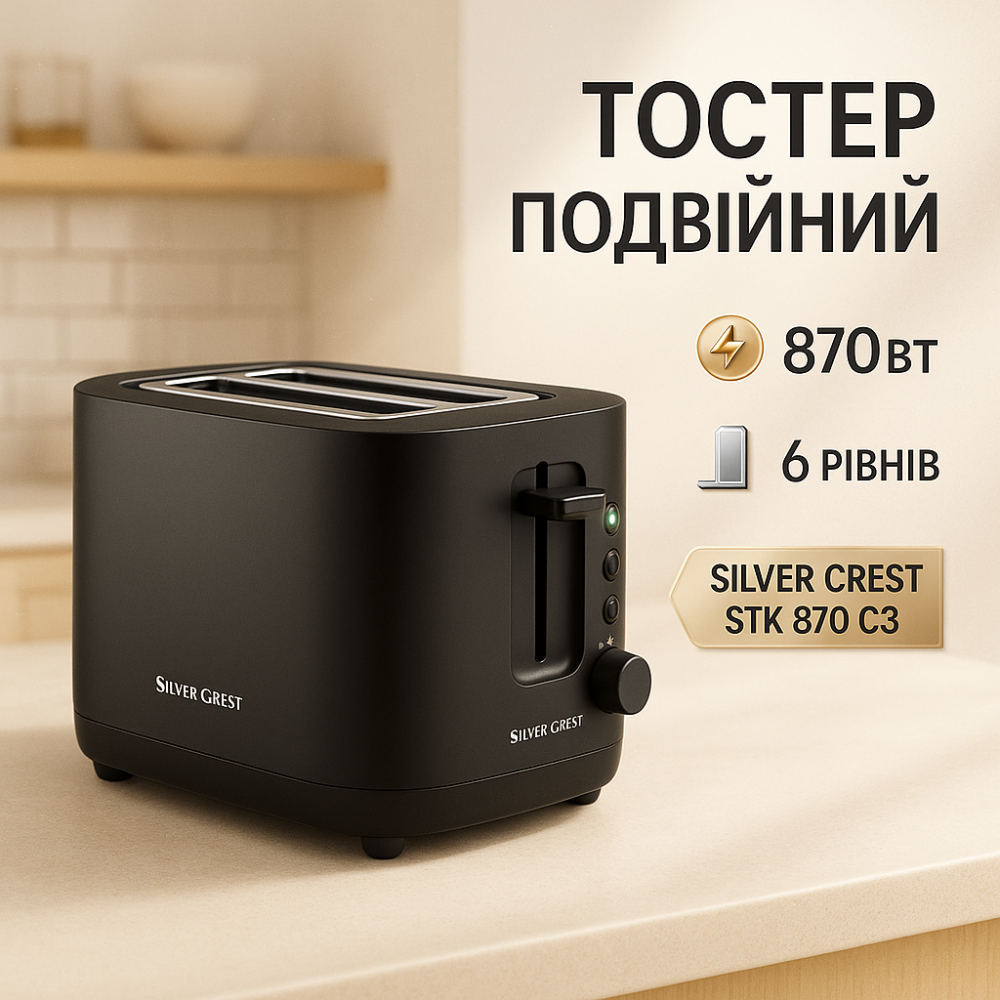 Качественный электрический тостер на 2 ломтика, Сэндвичница для тостов, Тостер со съемным поддоном QY-48 Львов - изображение 7