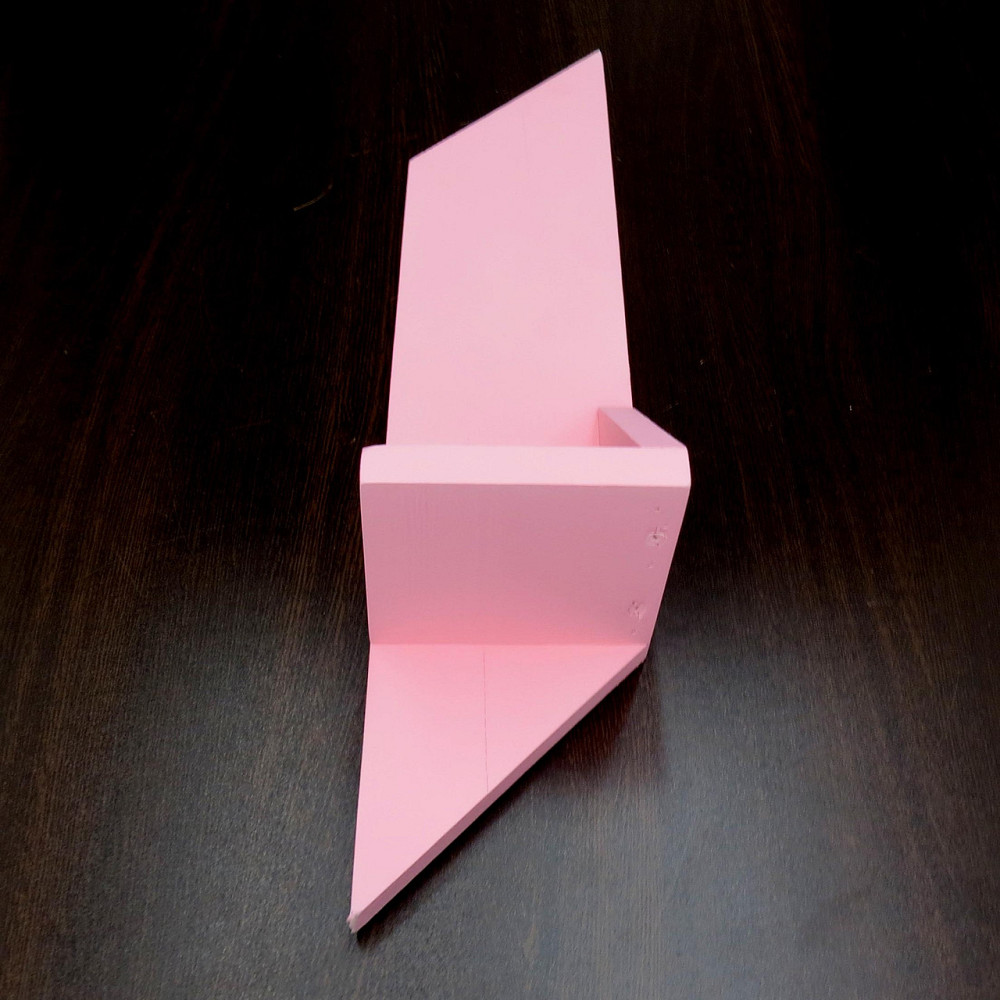 Настінна полиця "Емпайр" ліва барбі Миколаїв - фото 2